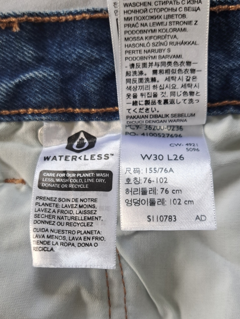 Levi's Premium 501 Crop Stonewash Womens Jeans Size 30x26 - Picture 9 of 13